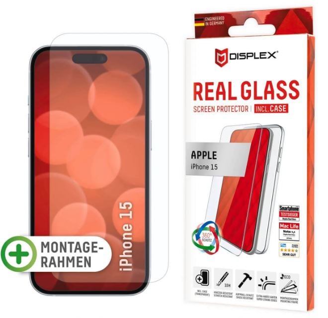DISPLEX Glass Case till iPhone 15