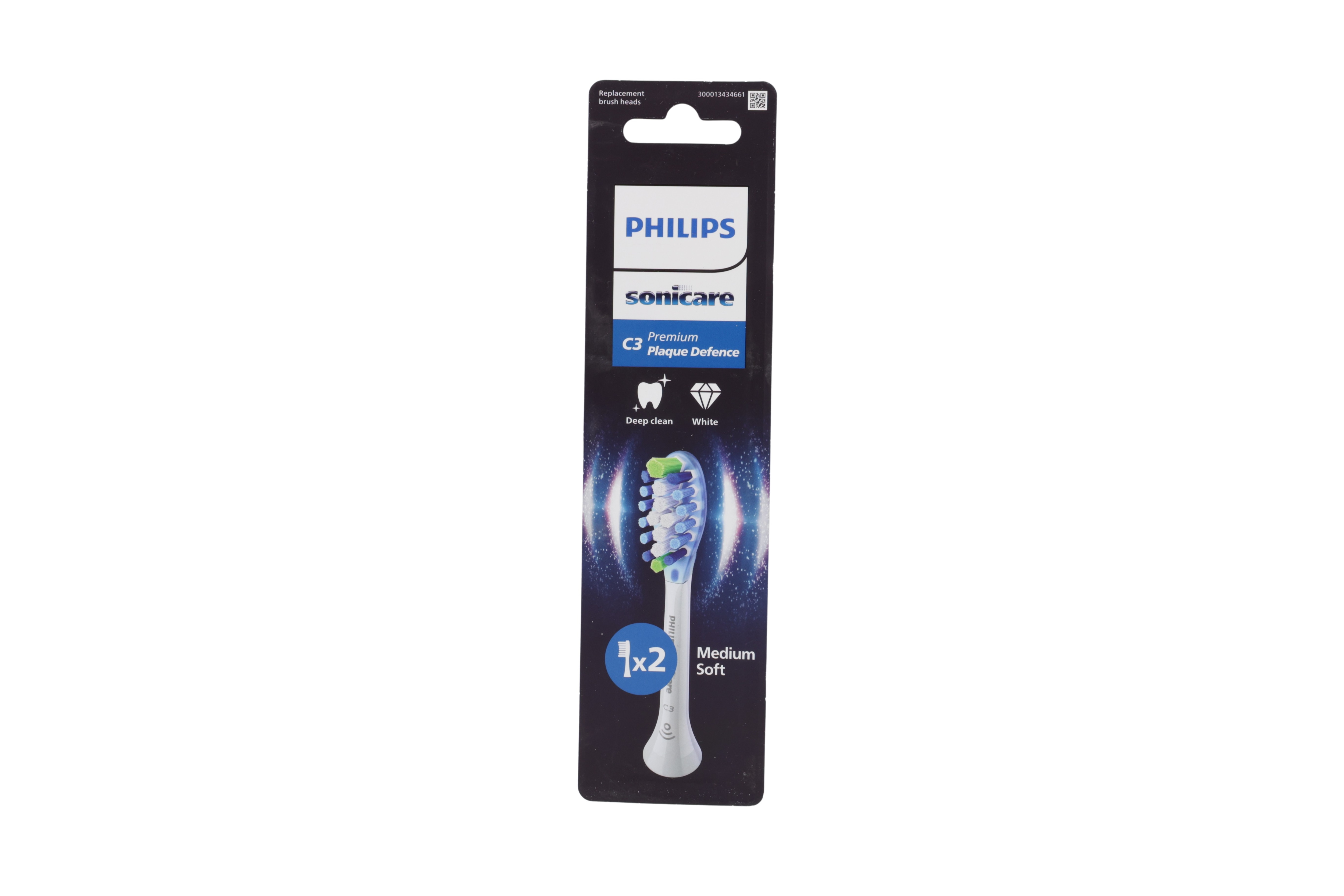 Philips Sonicare HX9042/87 C3 Premium Plaque Defense borsthuvuden – 2‑pack