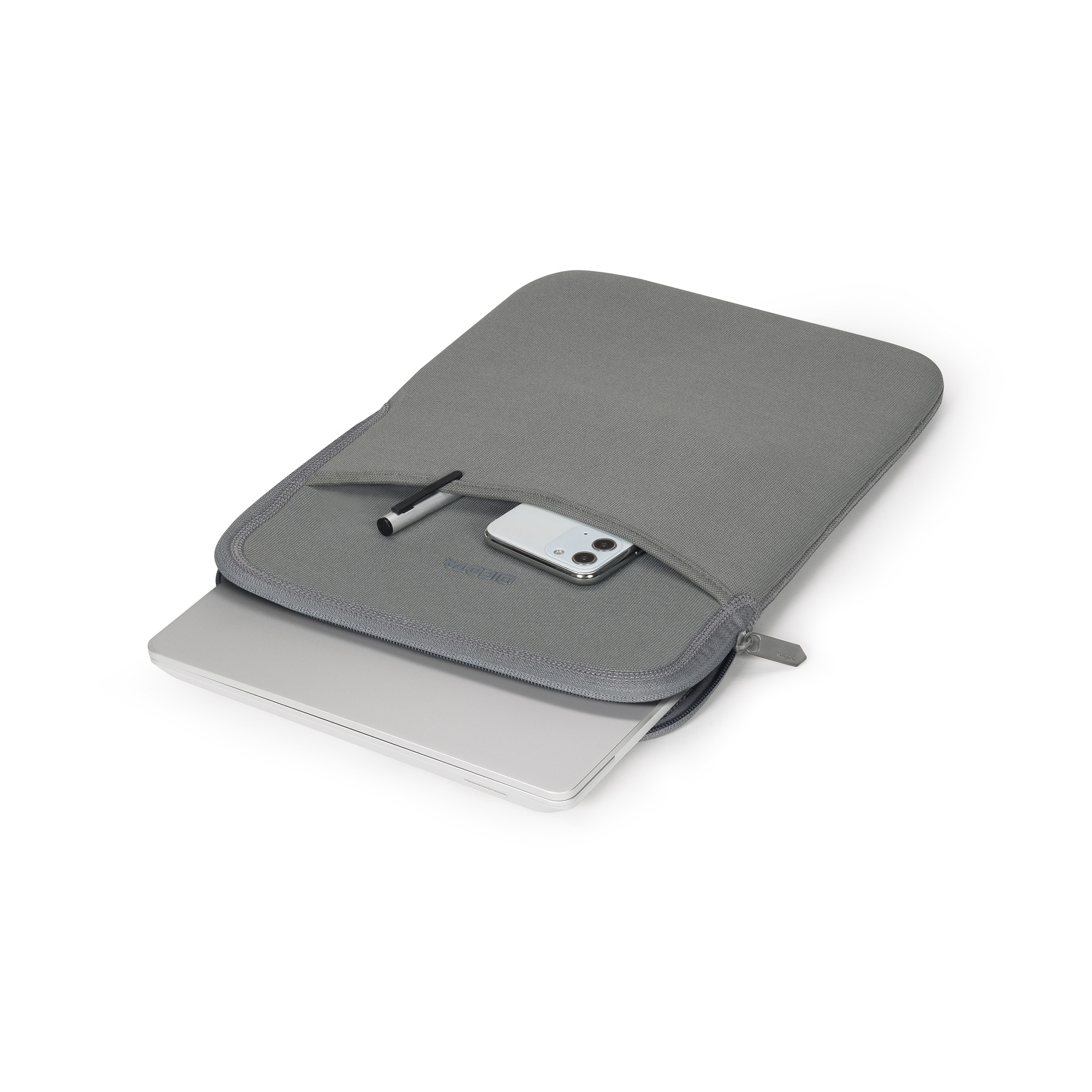 Dicota Sleeve Eco SLIM S för Microsoft Surface, grå