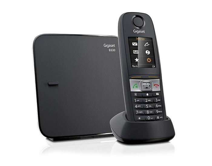 Gigaset E630 int. stortelefon trådlöst IP65 – svart