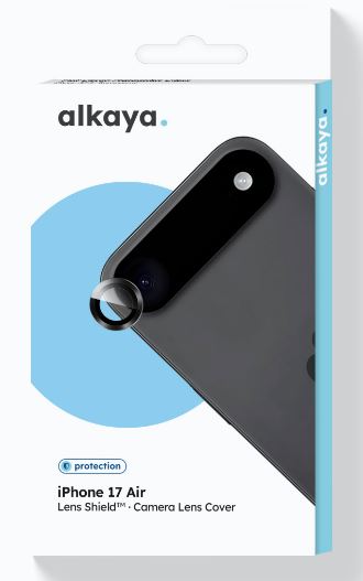 alkaya Lens Shield Kameraschutzglas för iPhone 17 Air, transparent