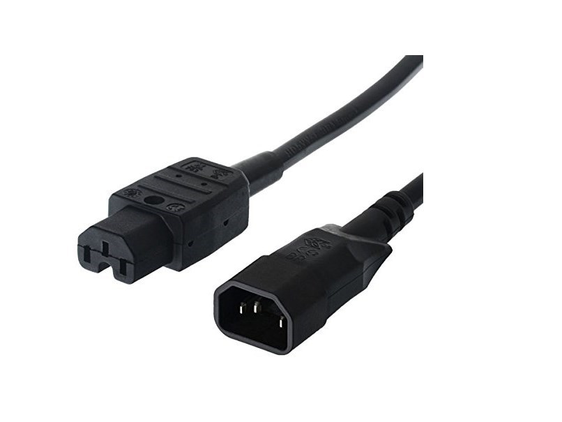 Bachmann nätsladd C14 kontakt / C15 hona 3 m