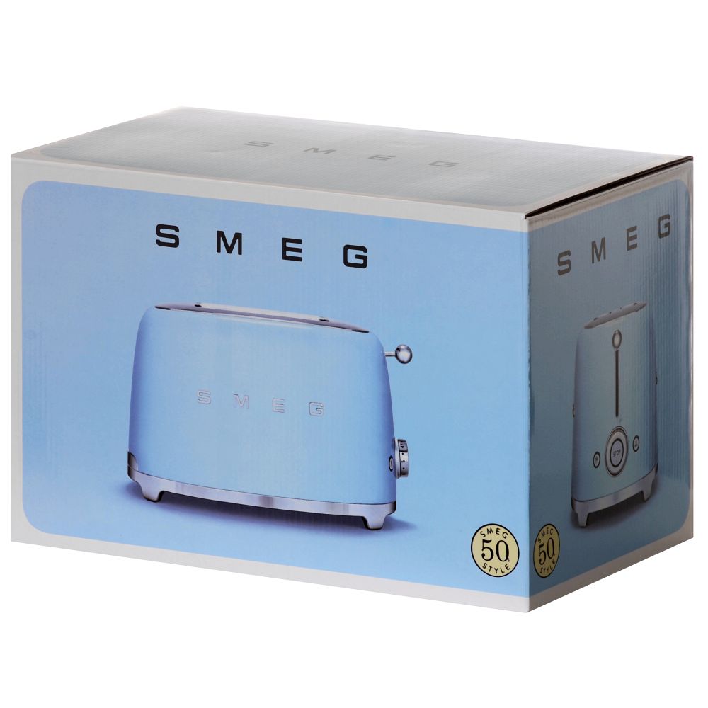 Smeg TSF01CREU brödrost för 2 skivor