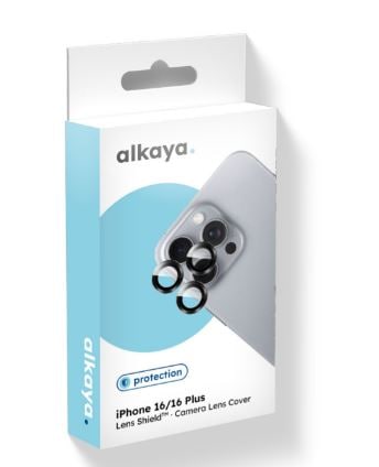 alkaya Lens Shield kameraschutzglas för iPhone 16 Pro / 16 Pro Max