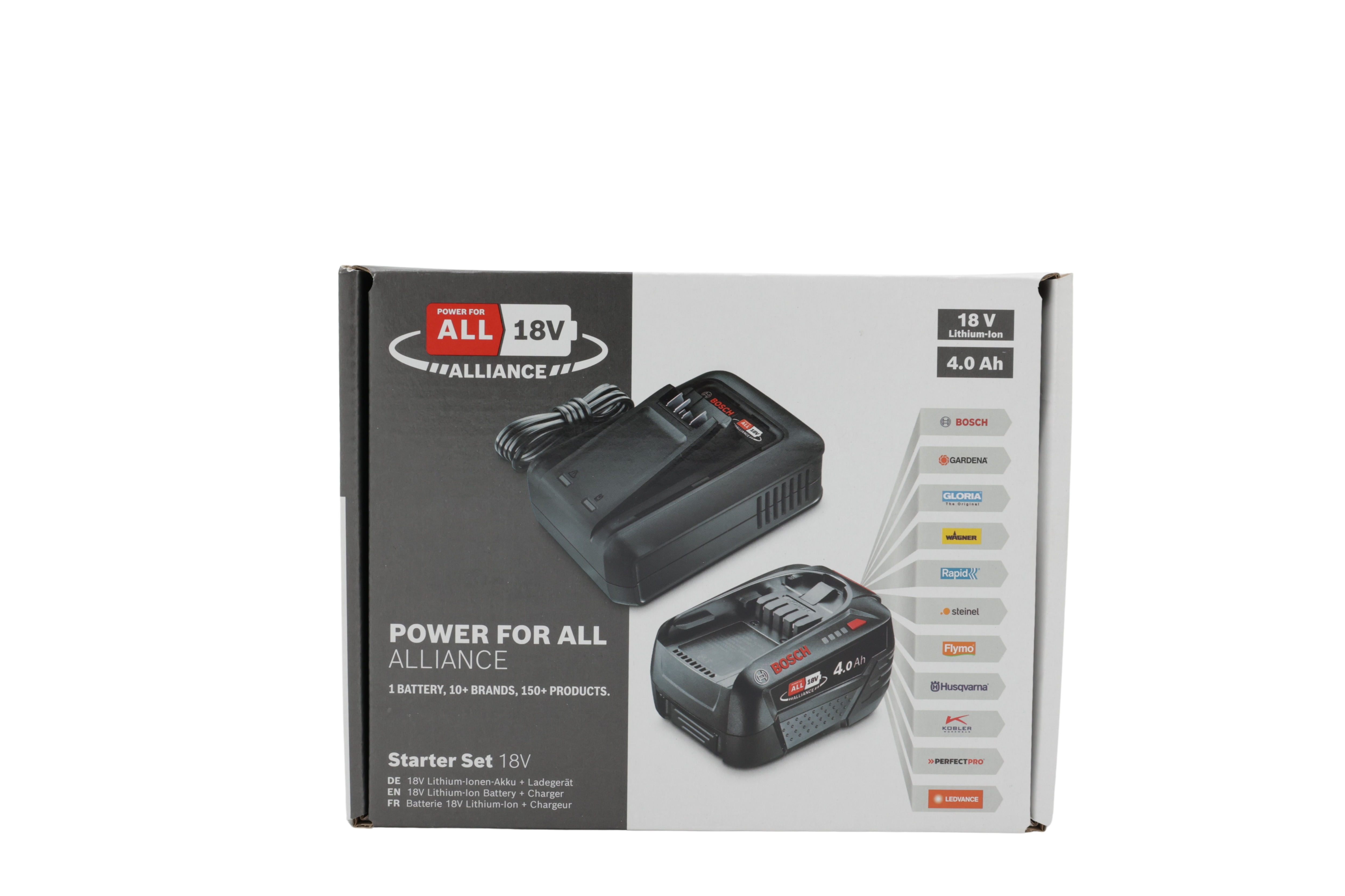Bosch Starter-Set 18V batteripaket 4,0Ah med AL18V-44 snabbladdare