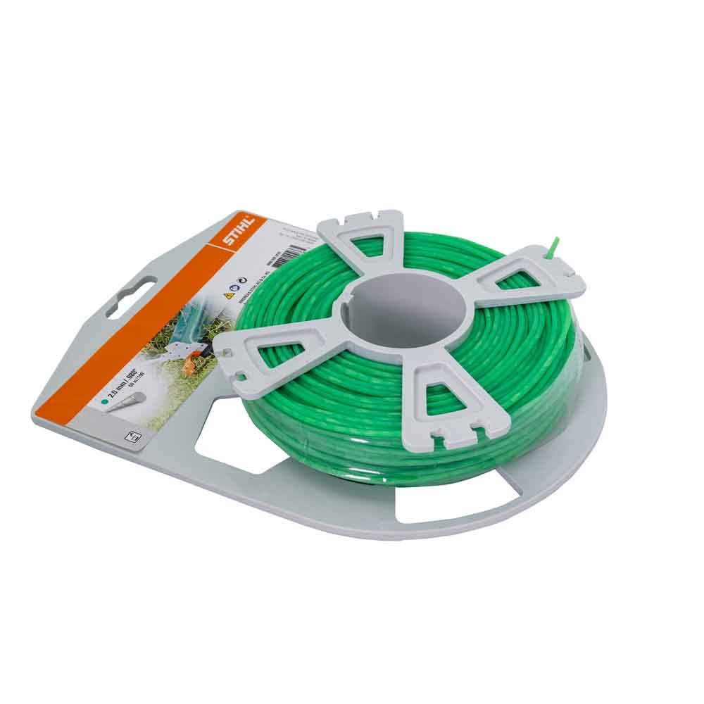 Stihl 9302418 Trimmertråd rund, tyst Ø 2,0 mm x 60 m