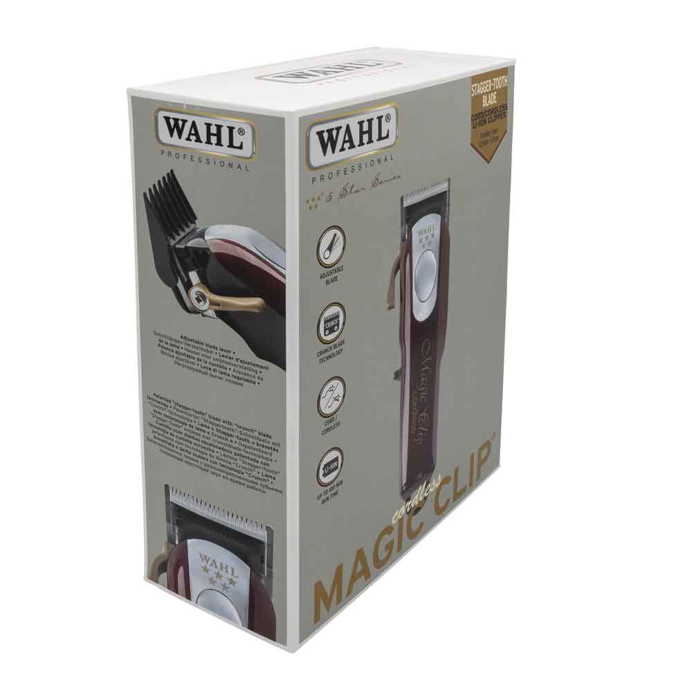 Wahl Clipper 5 Cordless Magic Clip 5V / trådlös hårklippare / fade-klippmaskin