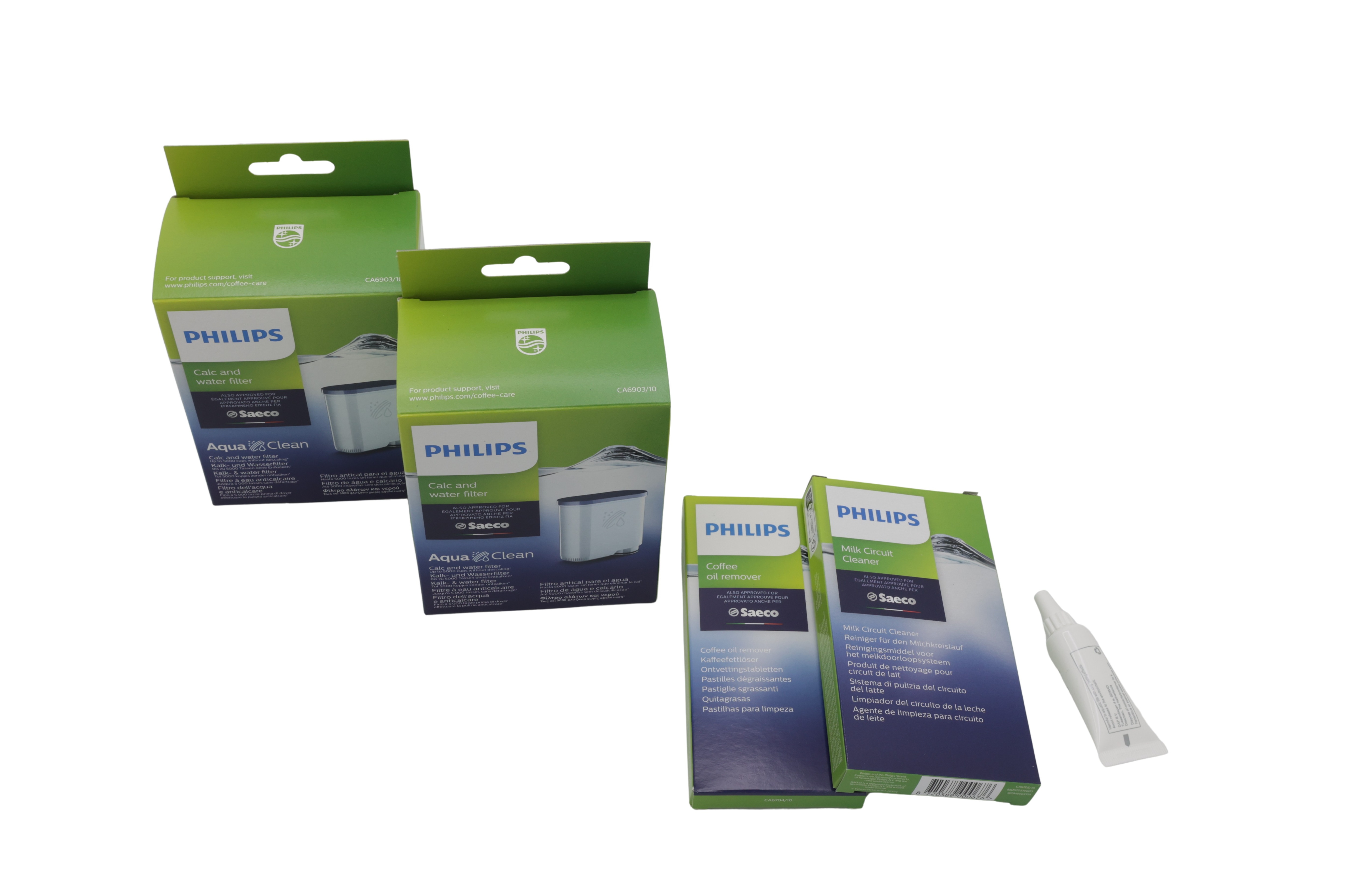 Philips CA6707/10 AquaClean-set med filter och rengöringsmedel