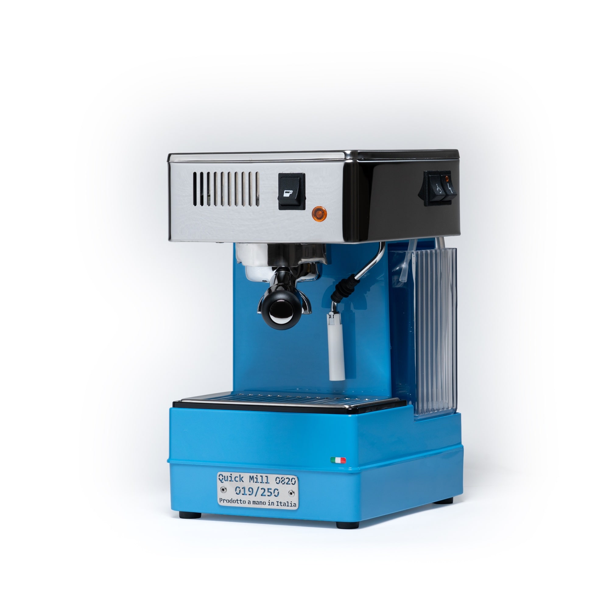 Quick Mill 0820 Stretta Azzuro Limited Edition espressomaskin med portafilter