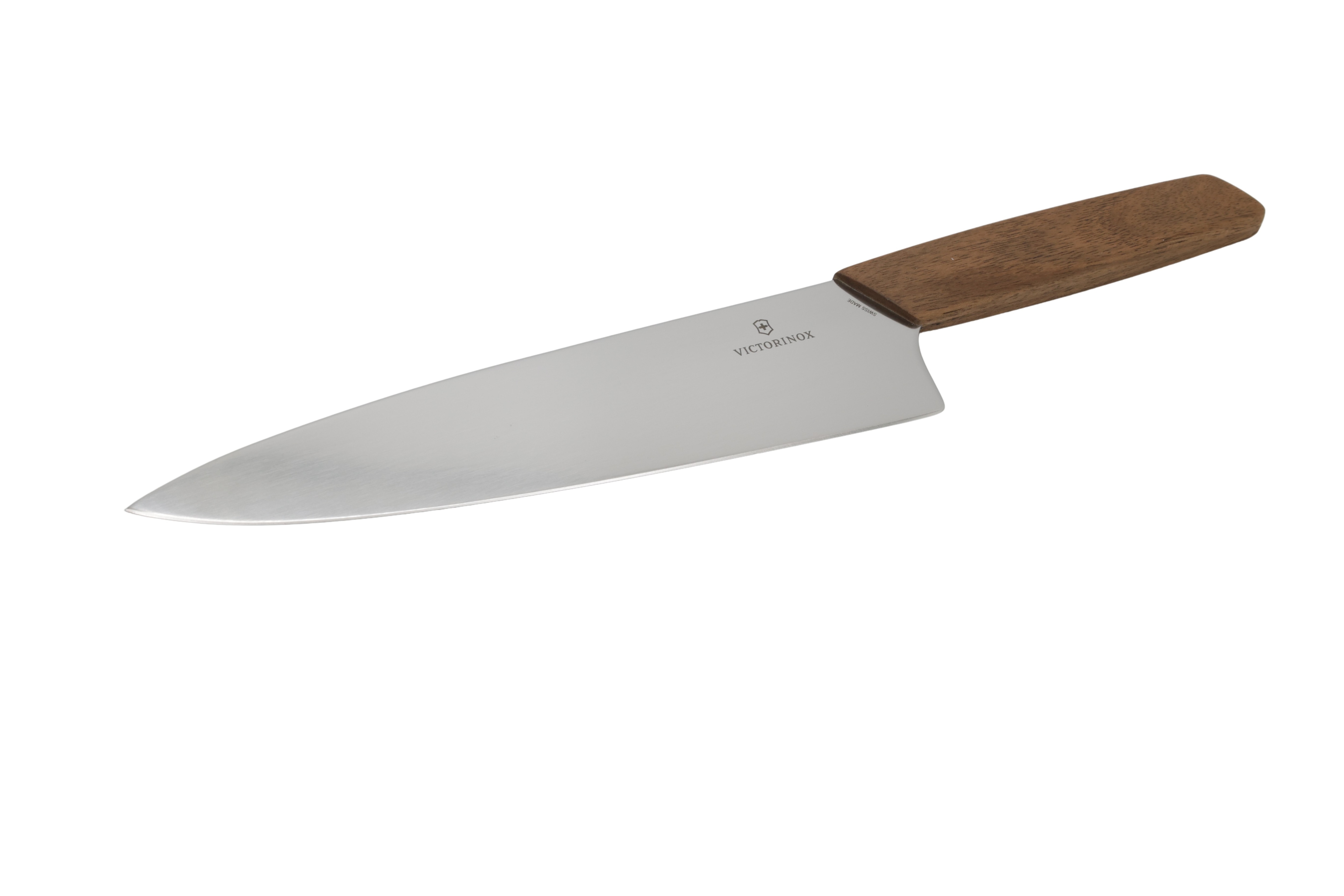 Victorinox Swiss Modern tranchierkniv 20 cm med skaft i valnöt