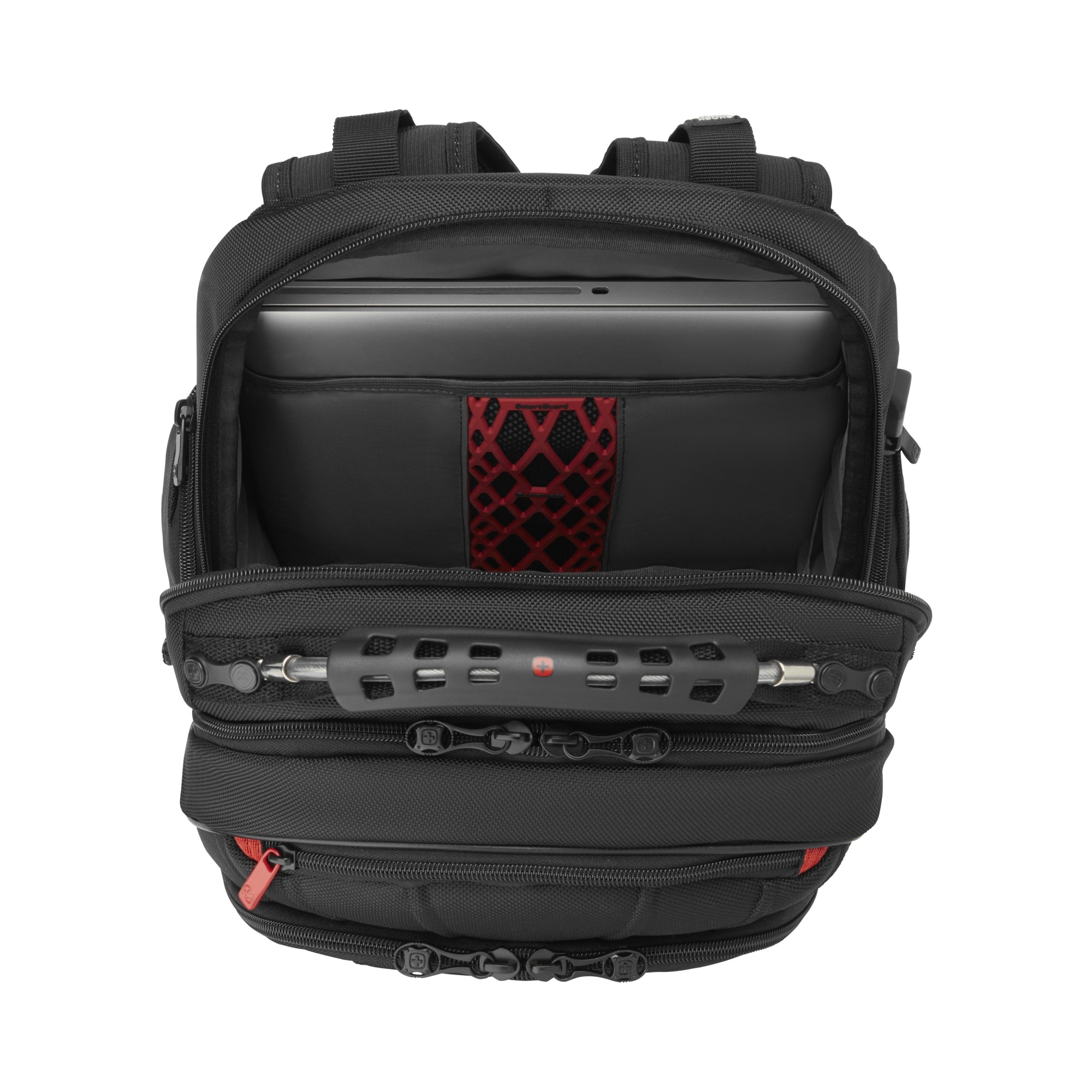 Wenger Pegasus Deluxe 16-tums laptopryggsäck med tablet-fack – svart