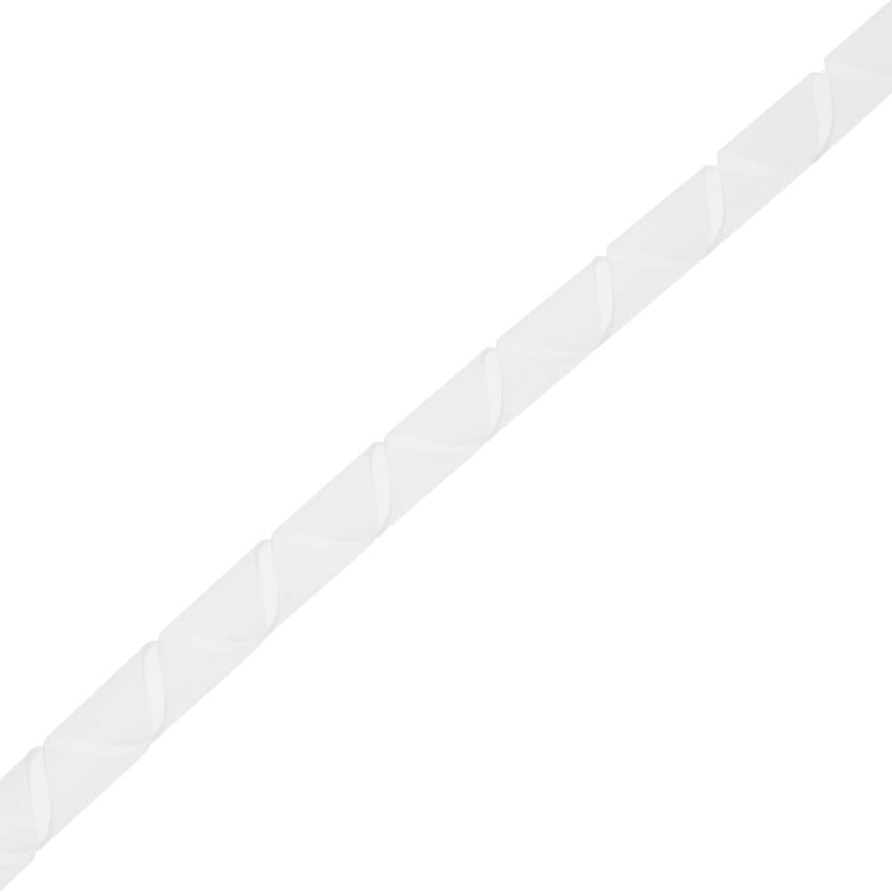 helos Spiral-kabelslang Ø 6–60 mm, 10 m, naturfärgad