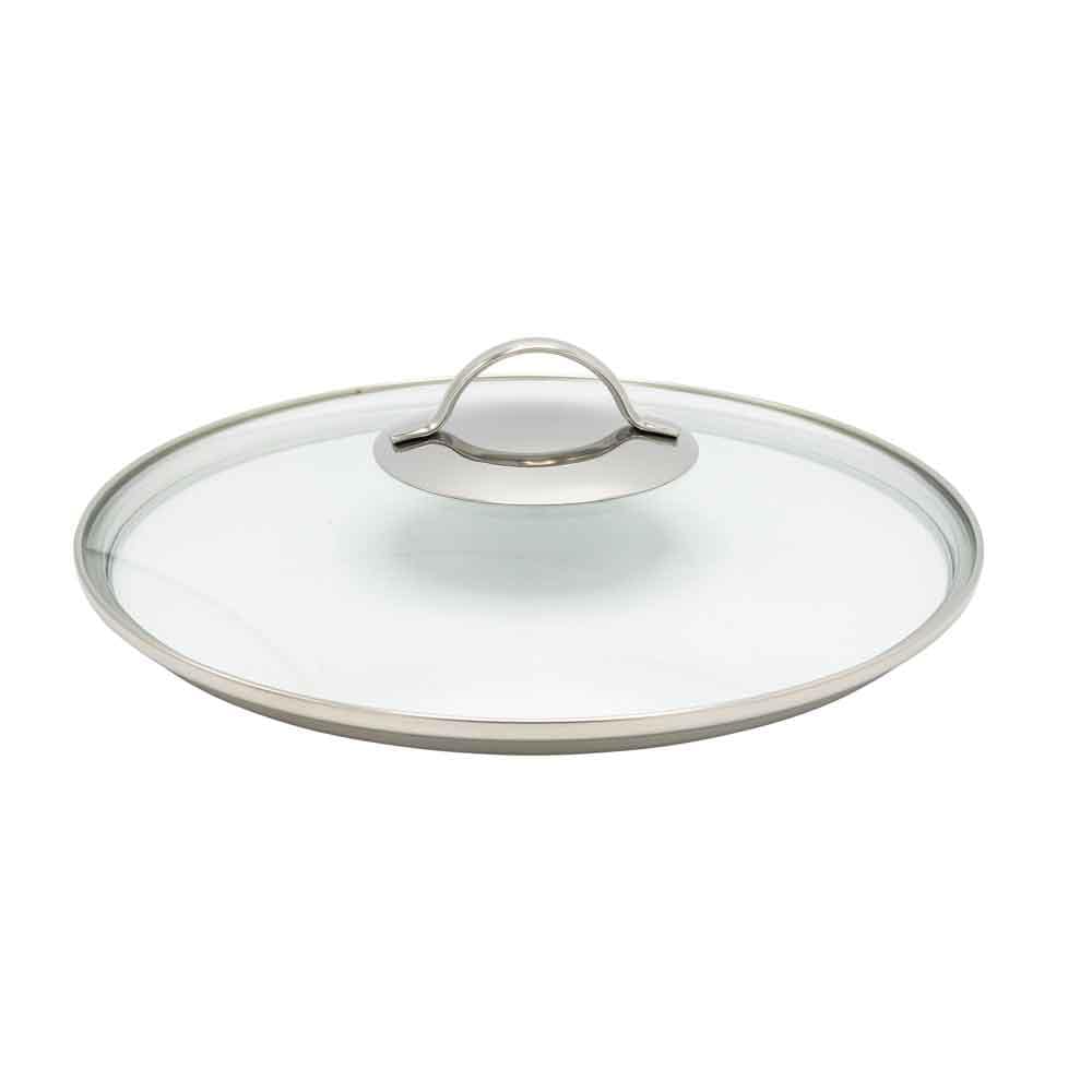 WMF 0761406380 Gryta/Stekpanna för långkok, belagd Ø 28 cm med hällkant och glaslock