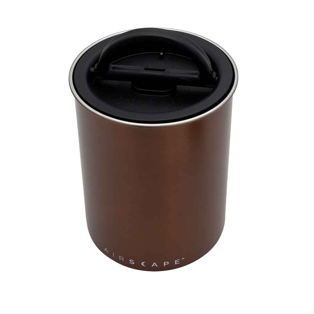 Airscape aromabehållare i rostfritt stål, medium, borstad koppar