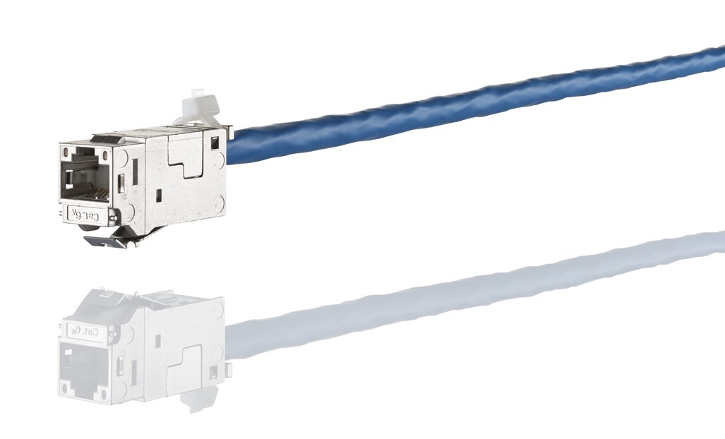 METZ CONNECT E-DAT modul Cat.6A K Jack – Keystone