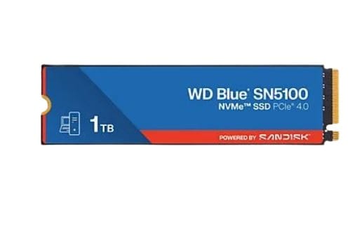 Western Digital SSD M.2 1TB WD SN5100 Sandisk WDBS4F0010BNC-WRSN