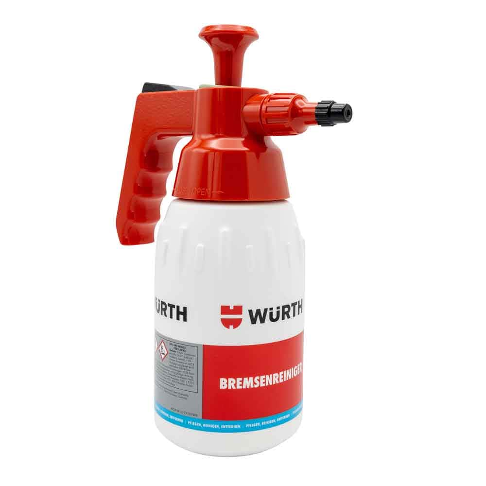 Würth pumpsprutflaska för bromsrengöring ofylld / sprayflaska för bromsrengöring