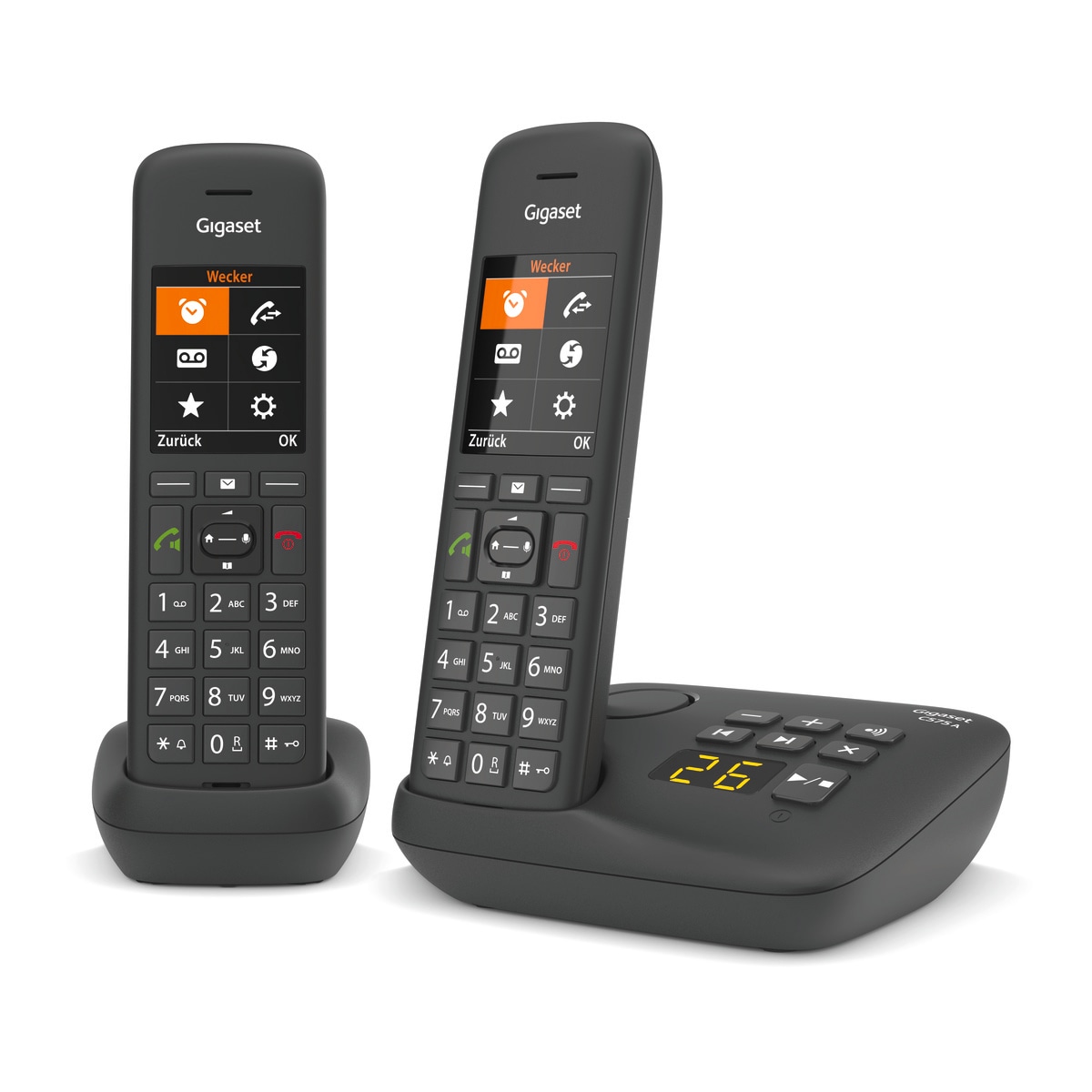 Gigaset C575A Duo trådlös telefon med telefonsvarare