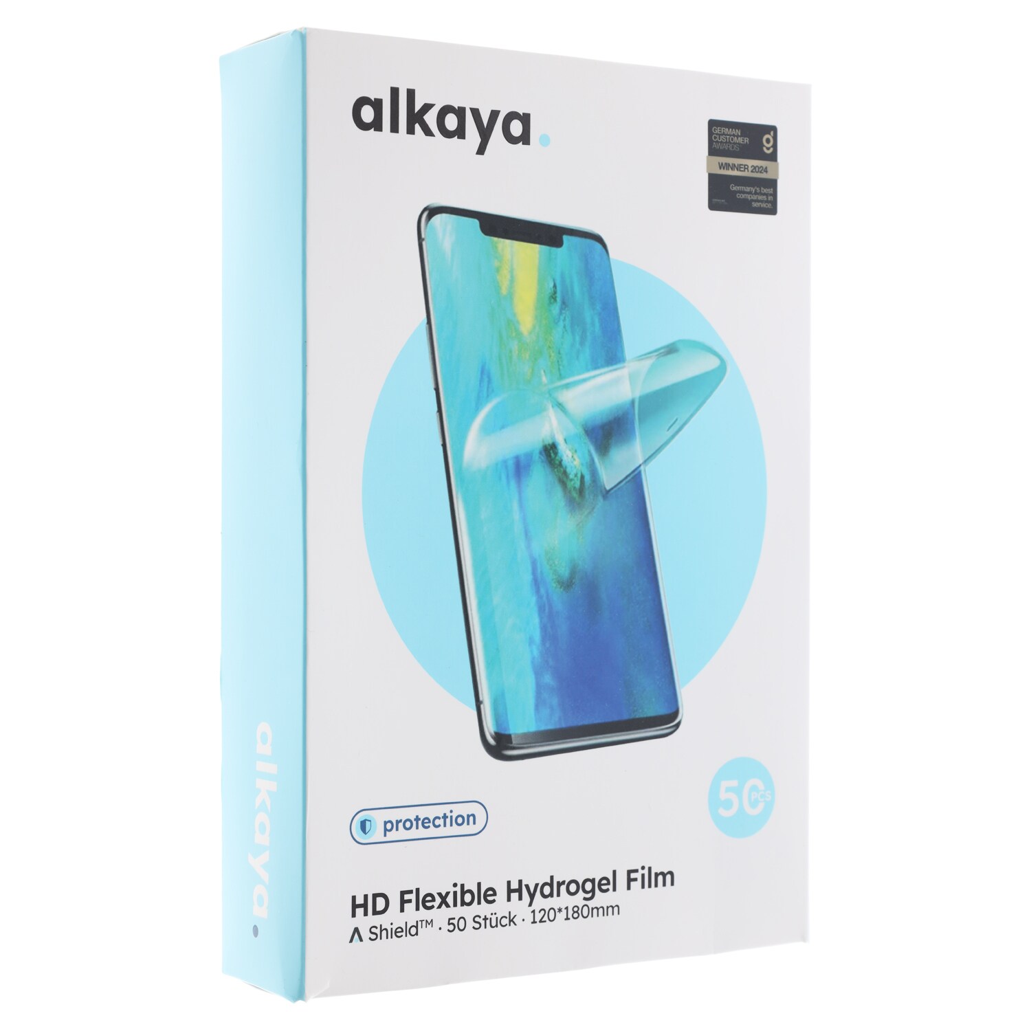 alkaya HD flexibel hydrogel-film 120×180 mm (50-pack)