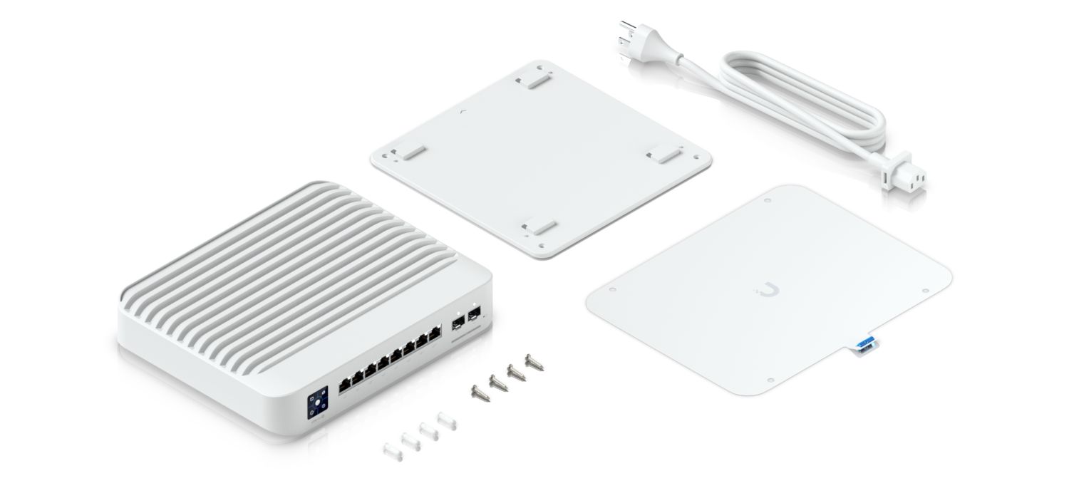 Ubiquiti UniFi Switch Pro 8 PoE – hanterad Layer 3-switch med 8 portar och 120 W PoE-budget