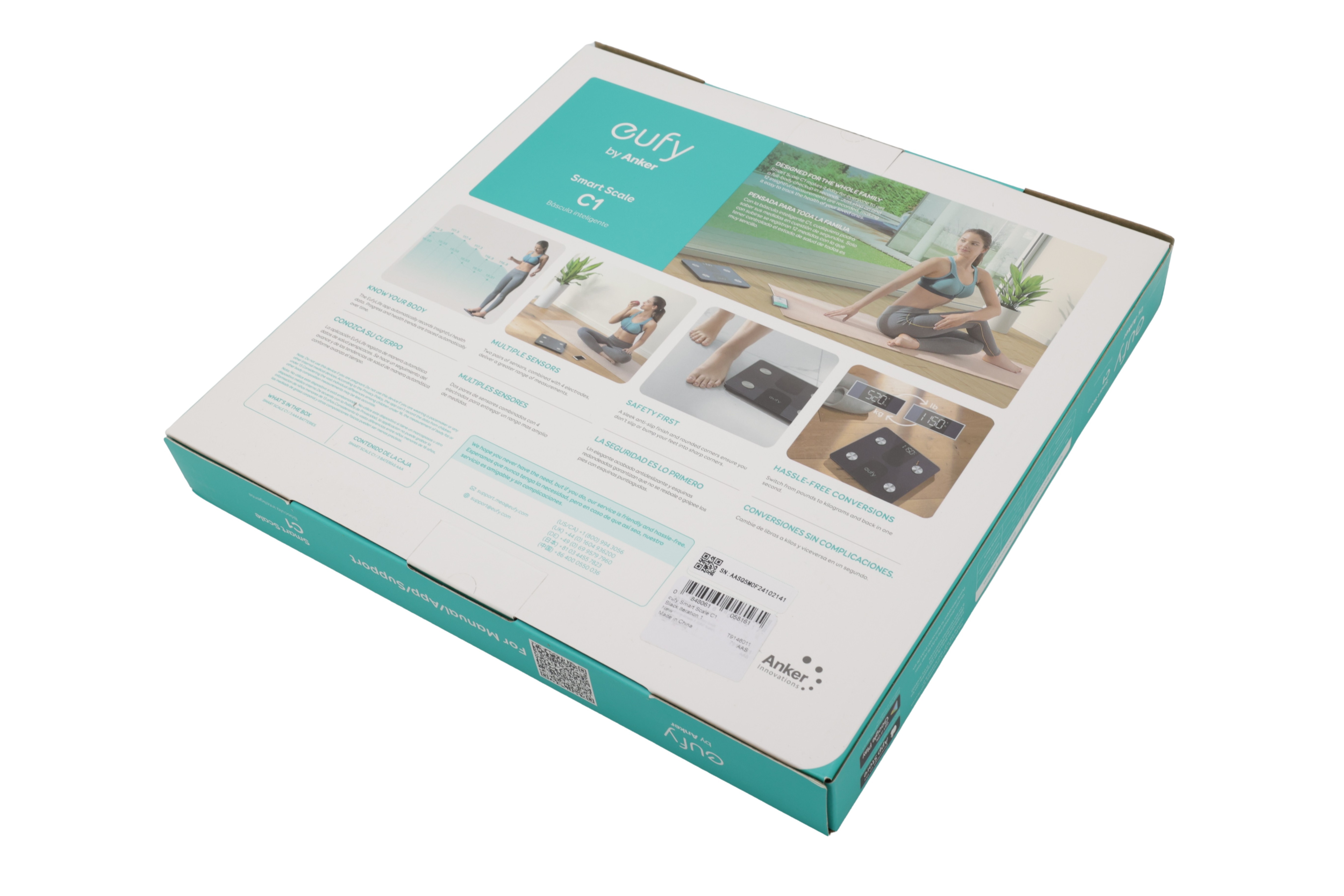 eufy Smart Scale C1 personvåg med Bluetooth