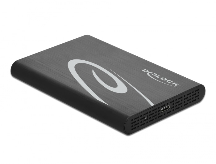 Delock externt kabinett för 2,5" SATA HDD/SSD med SuperSpeed USB 10 Gbps