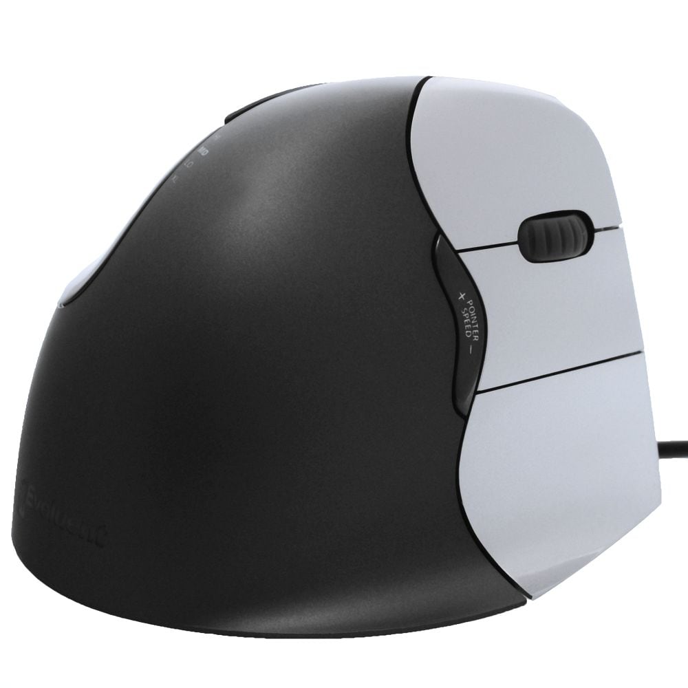 Evoluent VM4R ergonomisk vertikal USB-mus för högerhänta