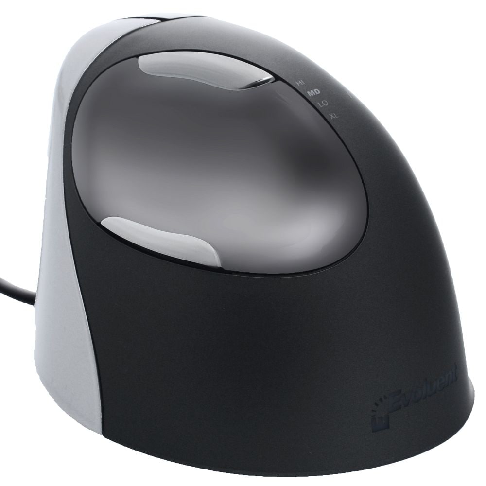 Evoluent VM4R ergonomisk vertikal USB-mus för högerhänta