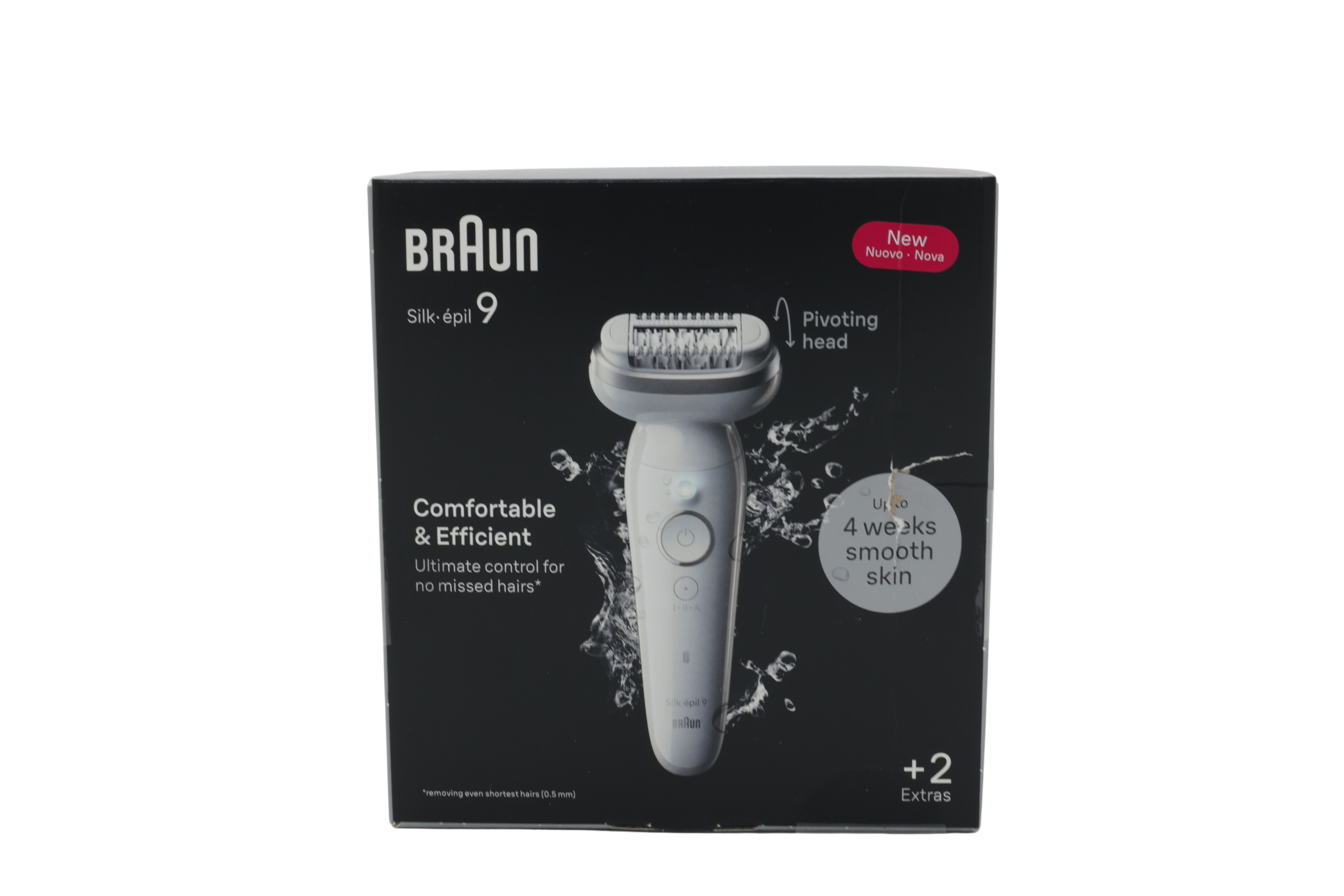 Braun 9-011 Silk-épil 9 Epilierare, vit/silver