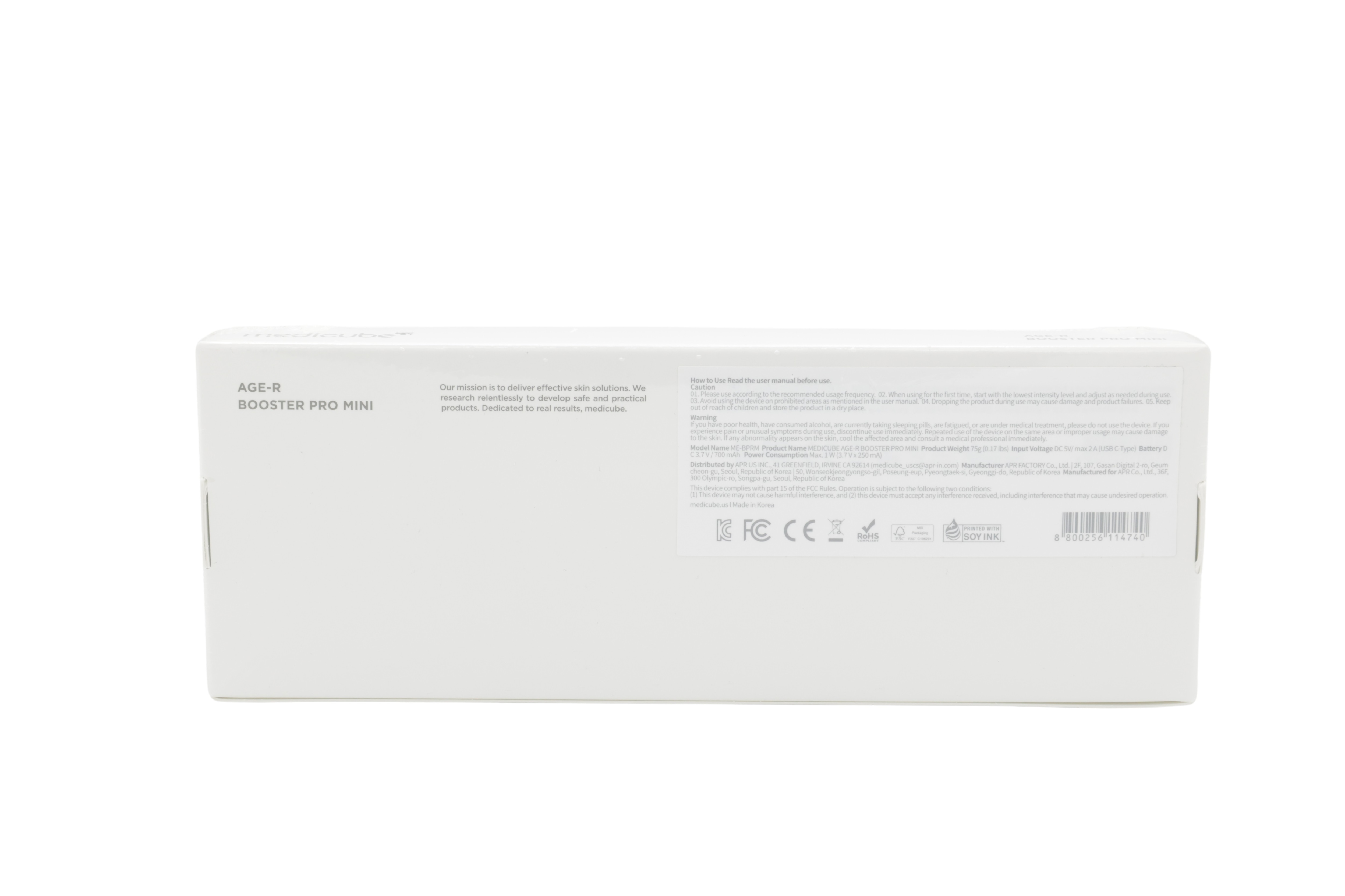 Medicube Age R Booster Pro Mini White