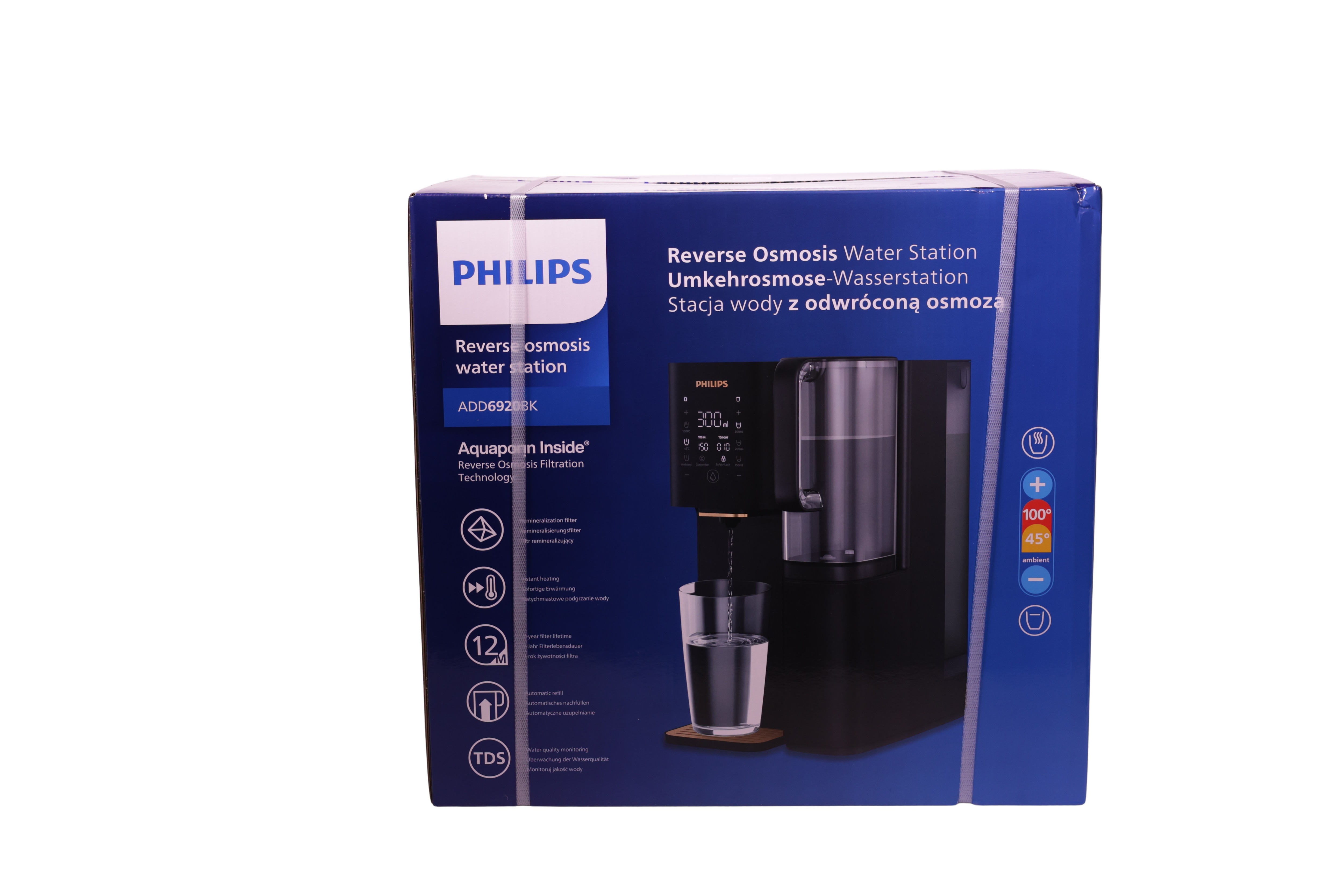 Philips ADD6920BK/10 All-in-One mineral RO-vattenstation 6 L