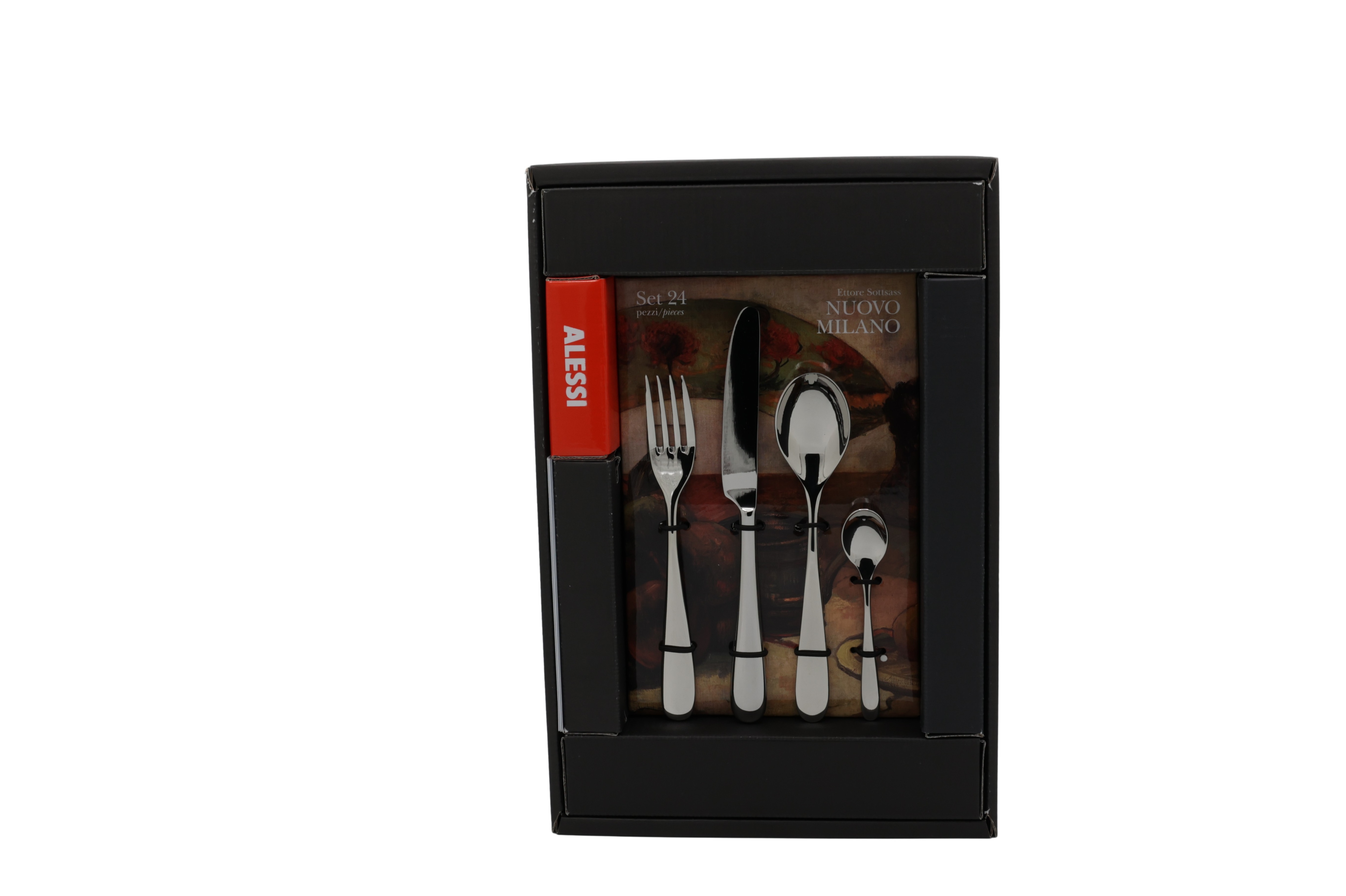 "Alessi 5180S24M ""Nuovo Milano"" bestiksæt i monoblok"