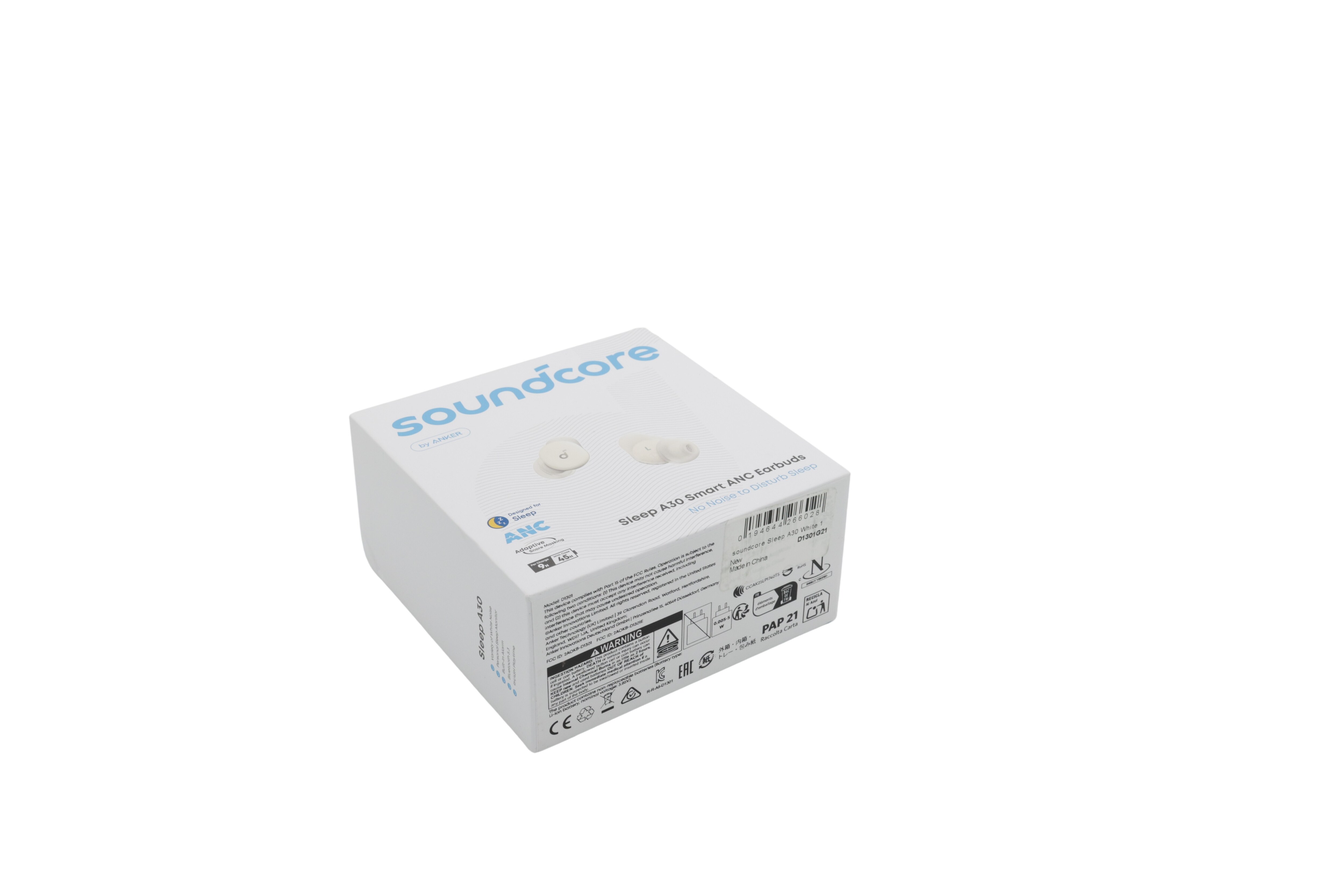 Anker Soundcore A30 sleep in-ear hovedtelefoner