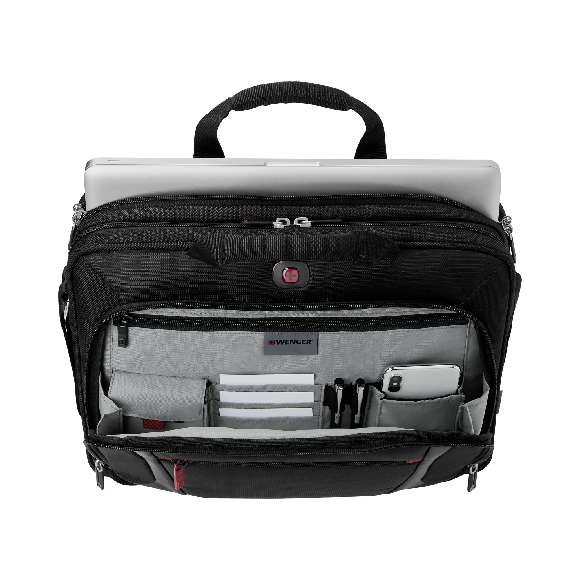 Wenger Sensor 16" laptop-aktväska med tabletfack – svart