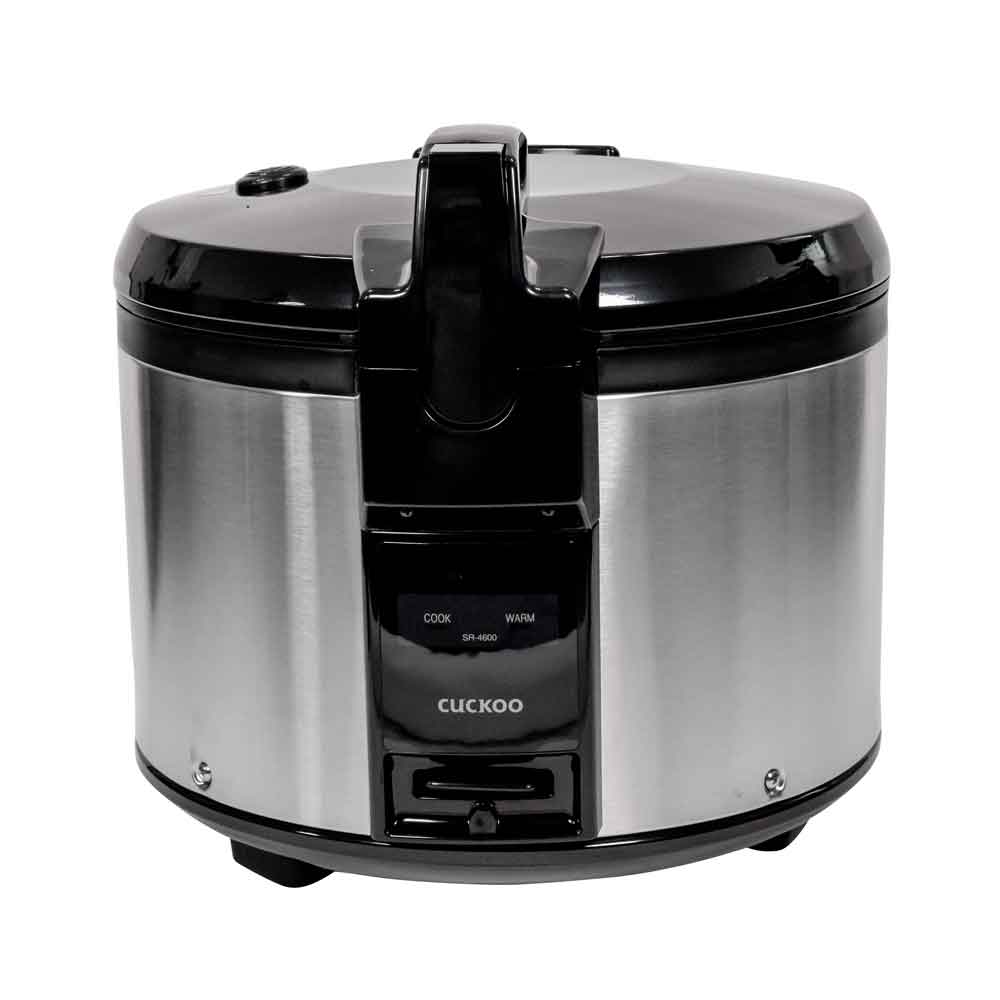 Cuckoo riskokare SR-4600 4,60 l med non-stick och hölje i rostfritt stål