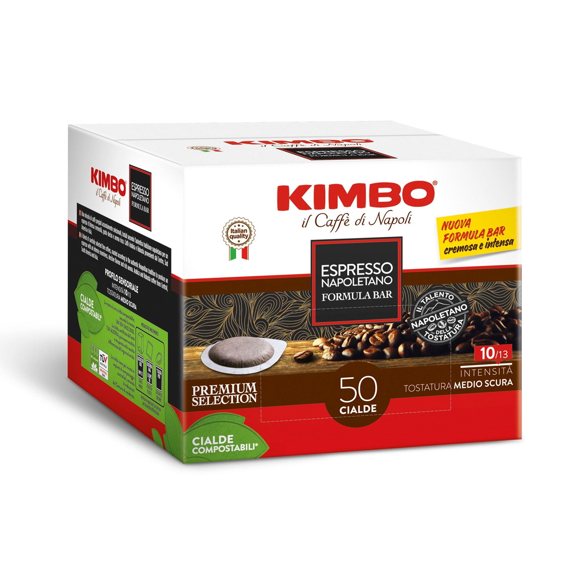 Kimbo Napoletano 44 mm ESE-pods 50 st à 7,3 g