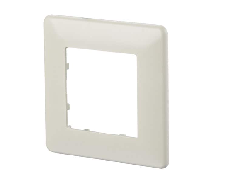 METZ CONNECT Täckplatta 80 x 80 mm, renvit, modul