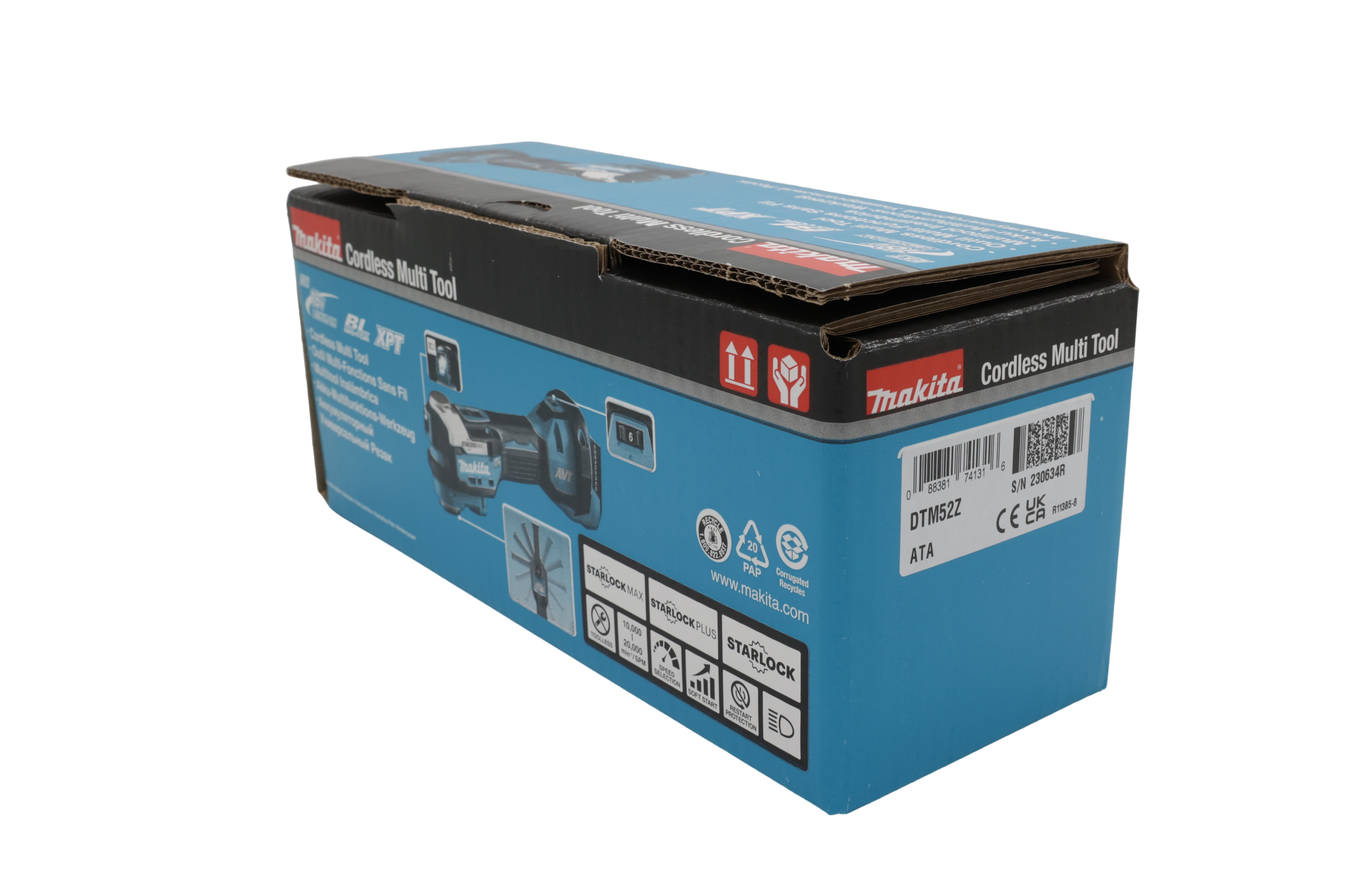 Makita DTM52Z Akku-multiverktyg LXT, utan batteri