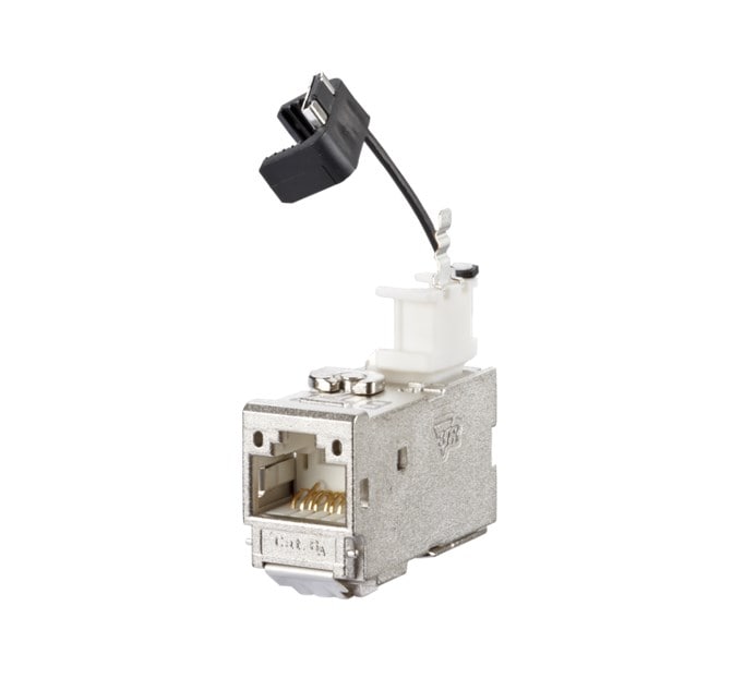 METZ CONNECT C6A-modul 90 Jack (RJ45-uttag)