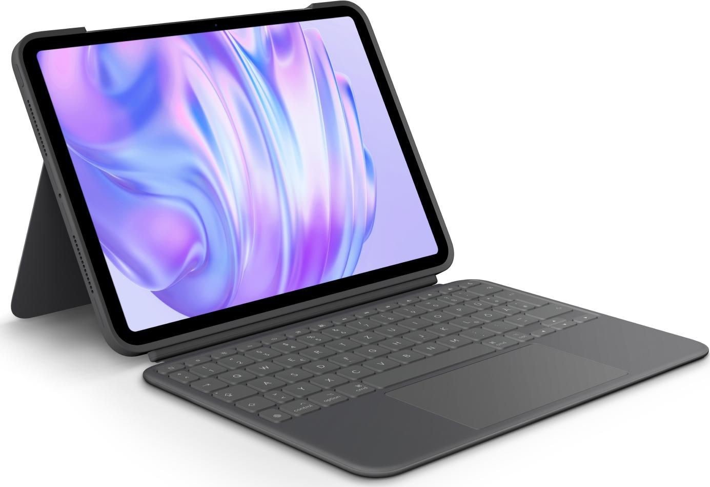 Logitech Combo Touch tangentbordscase för iPad Pro 11" (M4) – grafit