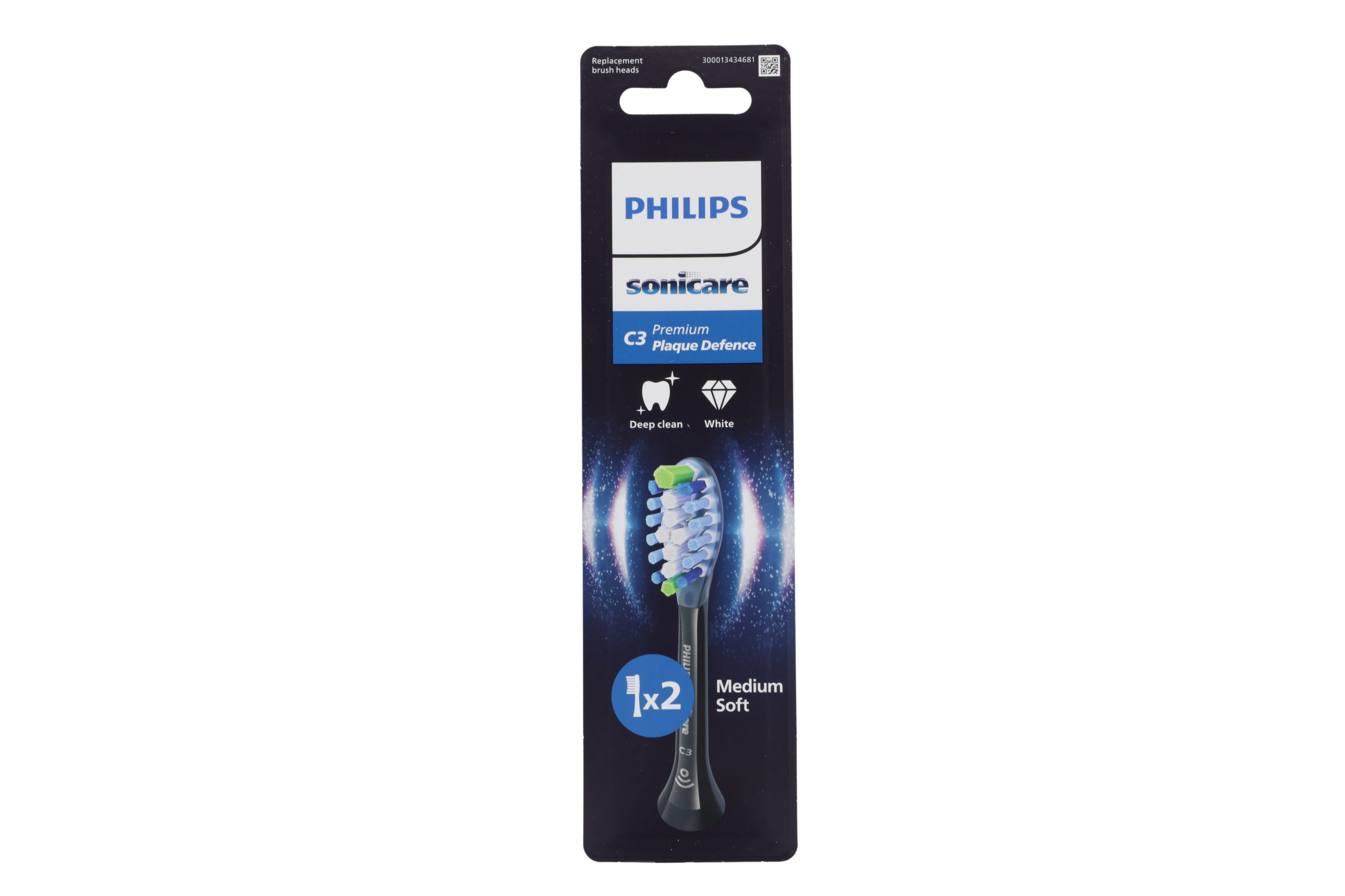Philips HX9042/88 Sonicare C3 Premium Plaque Defense borsthuvuden 2-pack