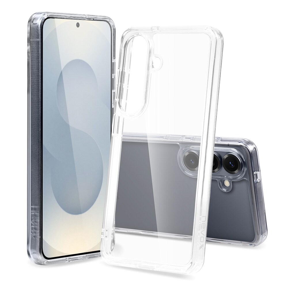 Nevox StyleShell SHOCKFlex – skal till Samsung Galaxy S26 Plus, transparent