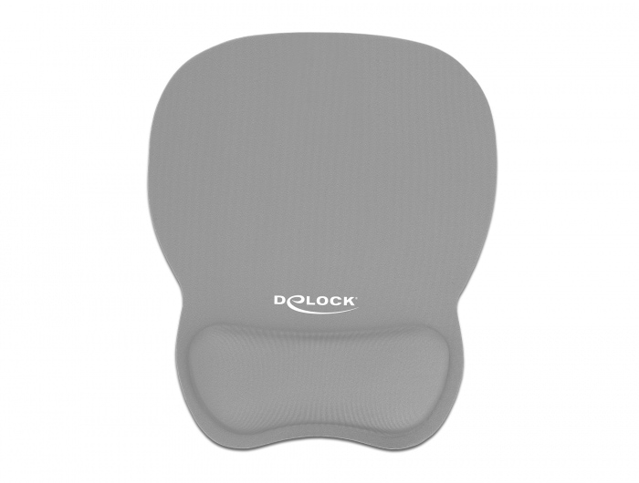 Delock ergonomisk musmatta med handledsstöd 245 x 206 mm