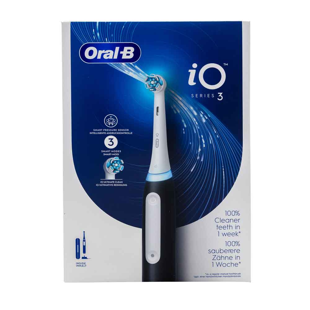 Braun Oral-B iO Series 3 elektrisk tandborste med reseetui