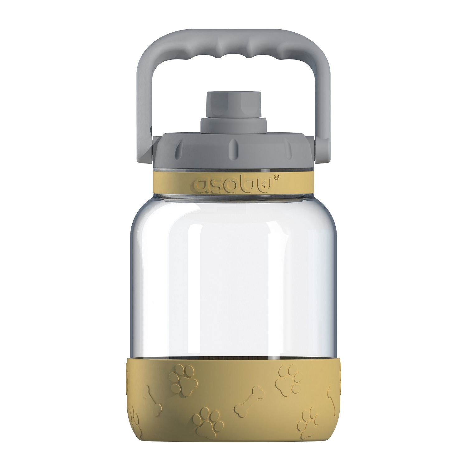 Asobu The Barkley Dog Bowl – Tritanflaska 1,5 liter med hundskål
