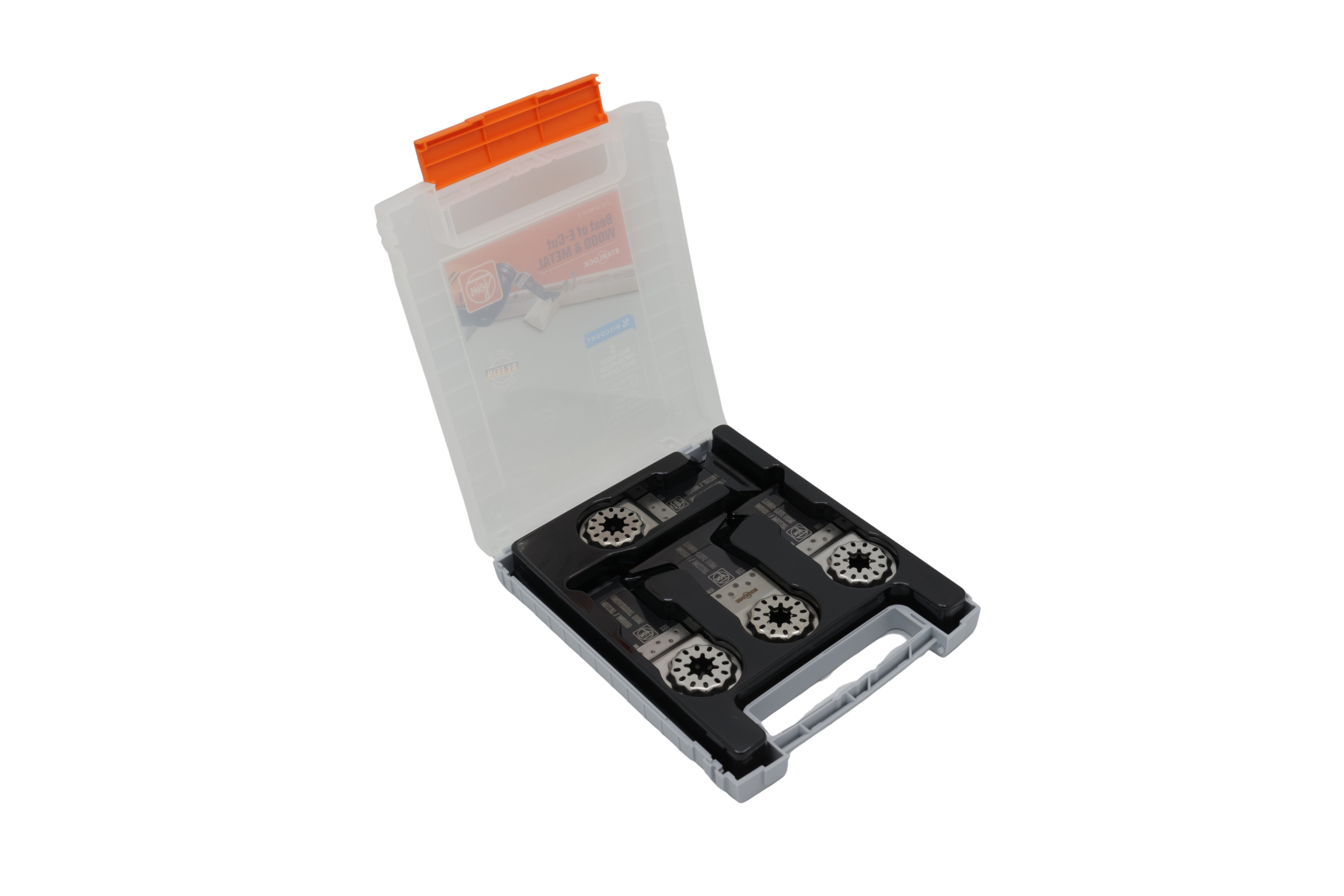 Fein 35222967010 Sägebladsset Best of E-Cut Starlock för trä & metall, 6 delar