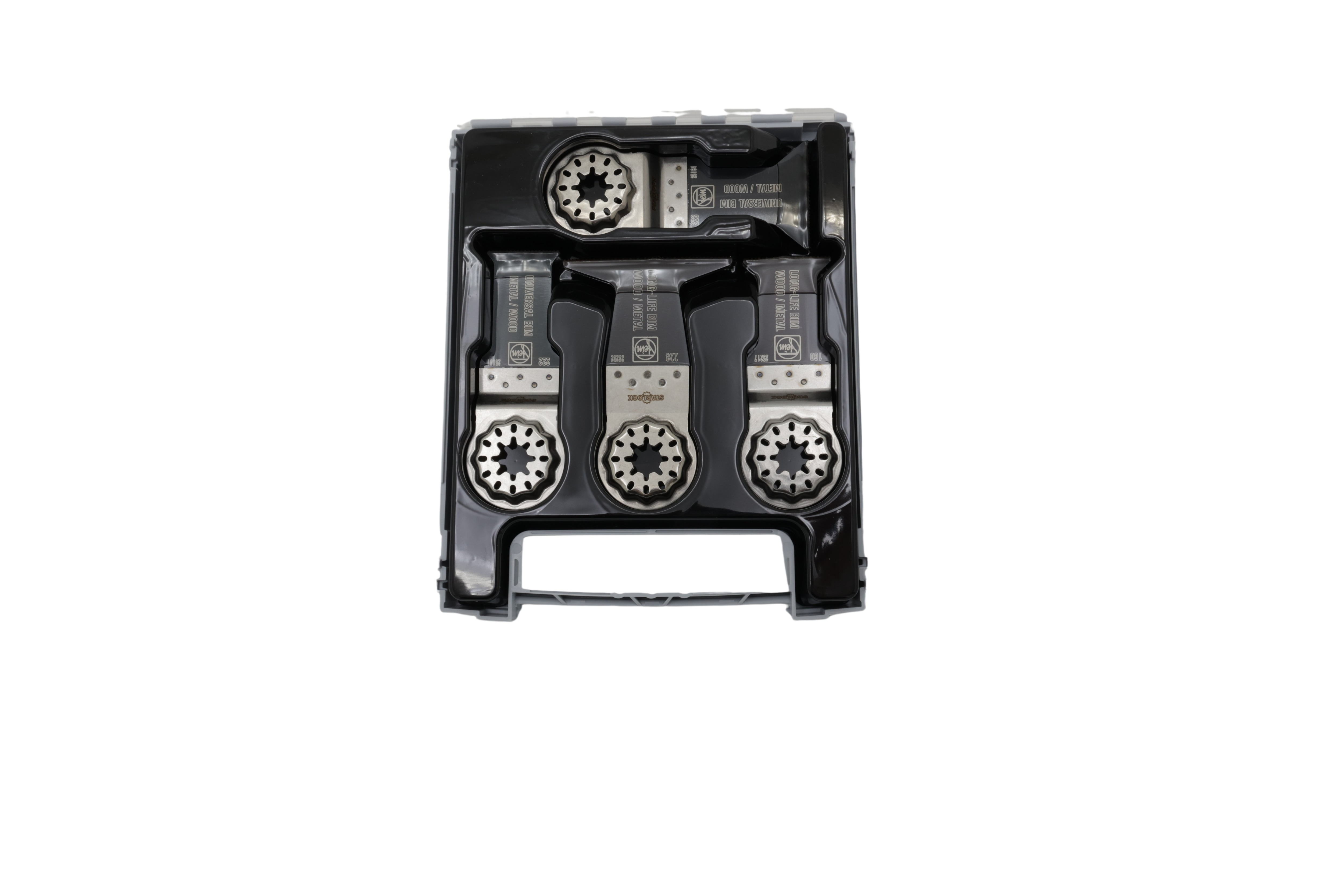 Fein 35222967010 Sägebladsset Best of E-Cut Starlock för trä & metall, 6 delar