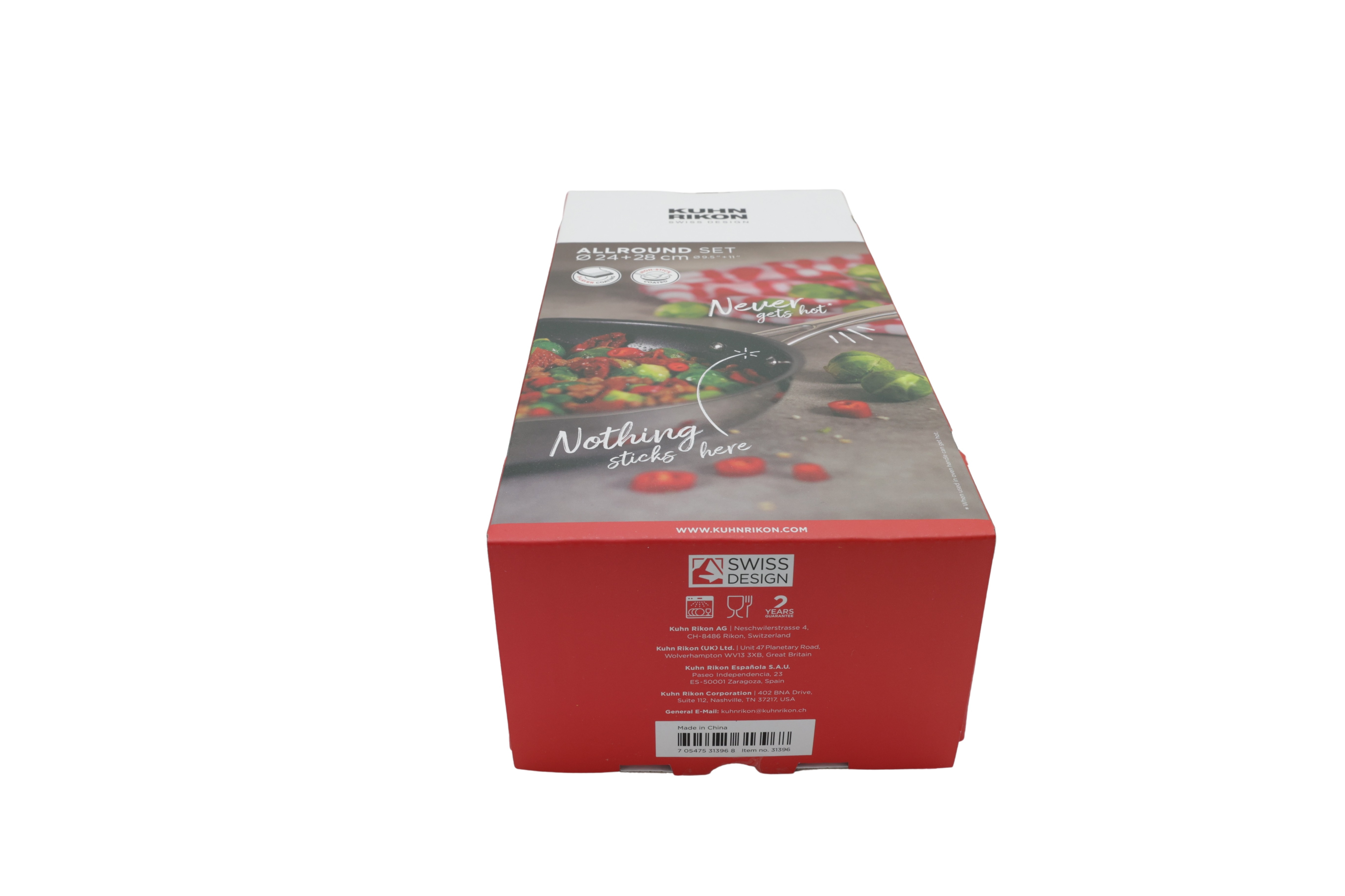 Kuhn Rikon ALLROUND stegepandesæt, Ø 24 og 28 cm