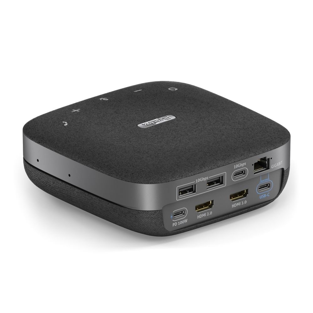 PureLink Vuelogic dockningsstation – 10-i-1 USB-C speakerdock