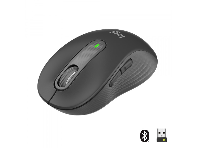 Logitech Signature M650 – trådlös mus, grafit